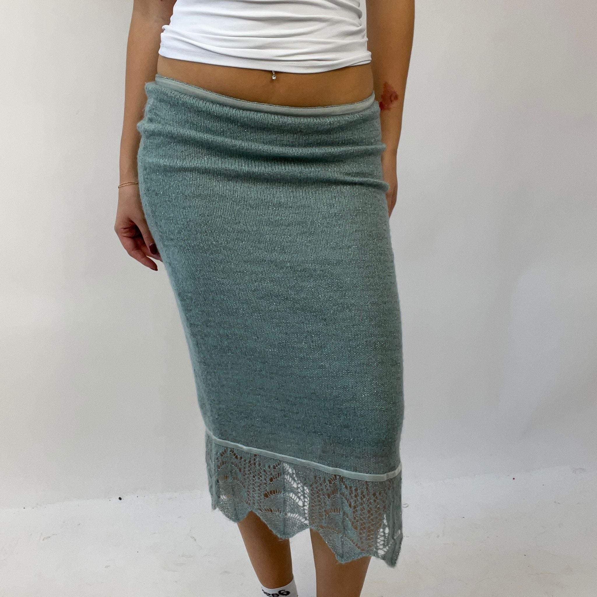 Knit skirt outlet 90s