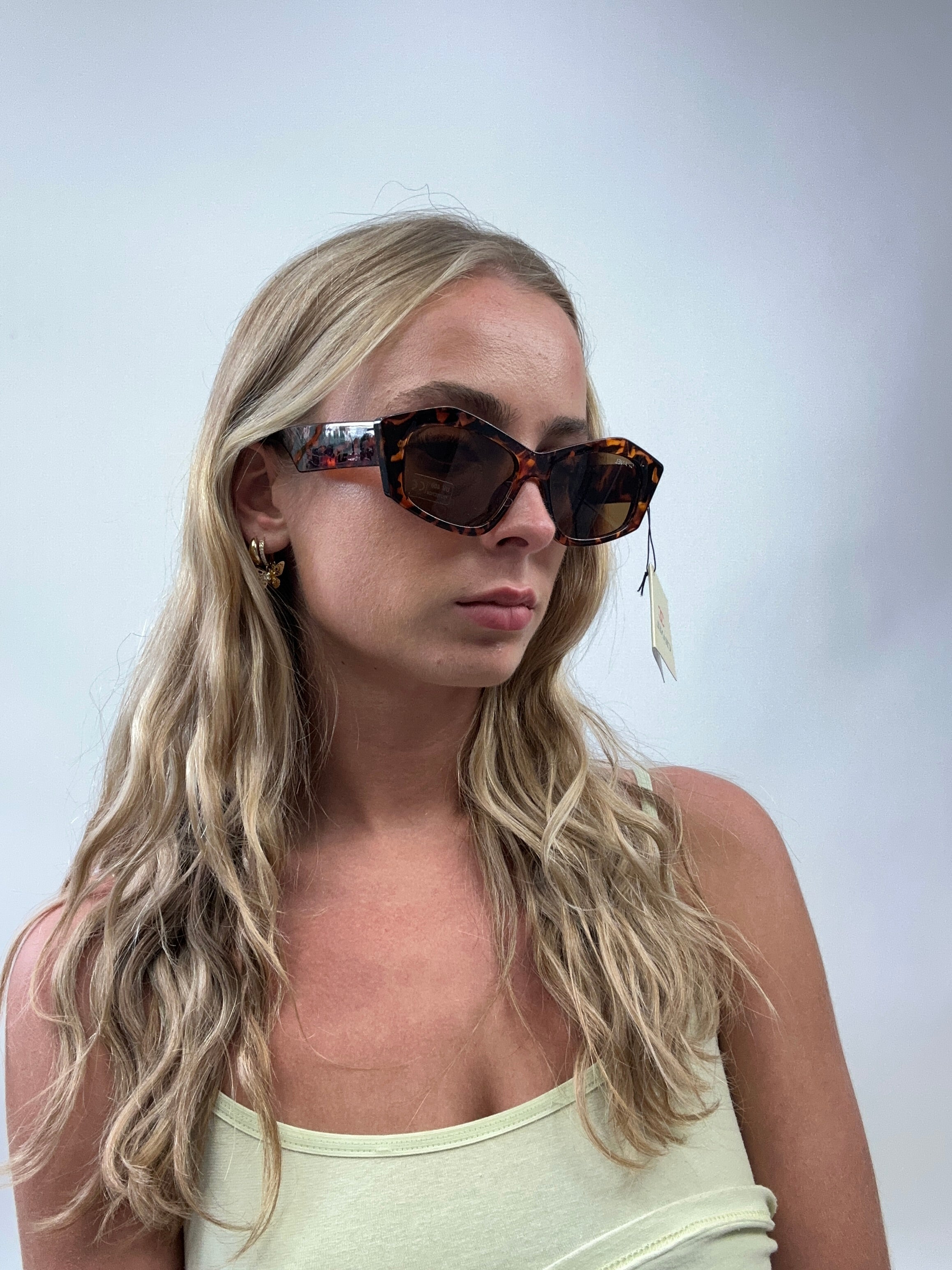 COACHELLA DROP tortoise shell chanel style sunglasses