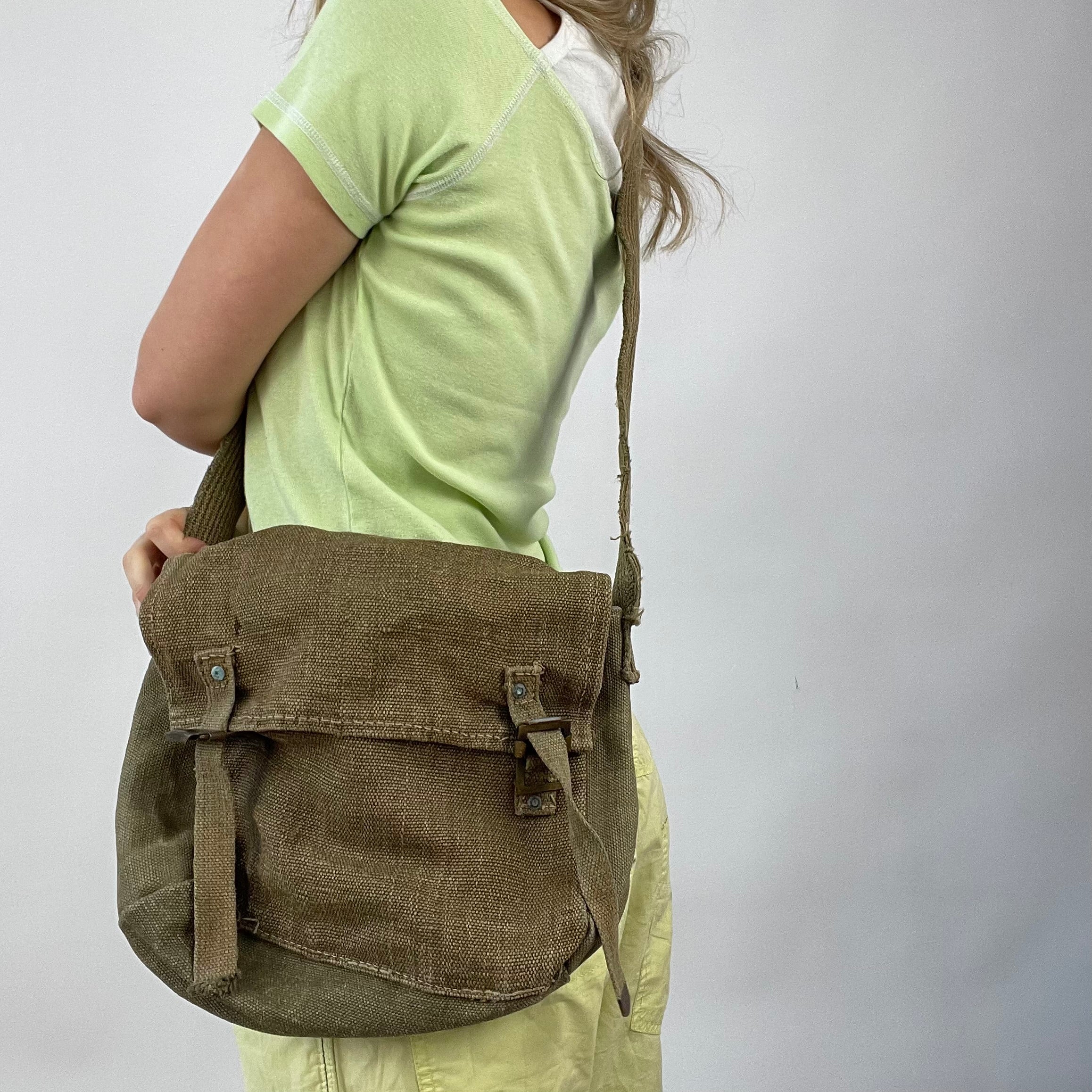 Khaki discount shoulder bag