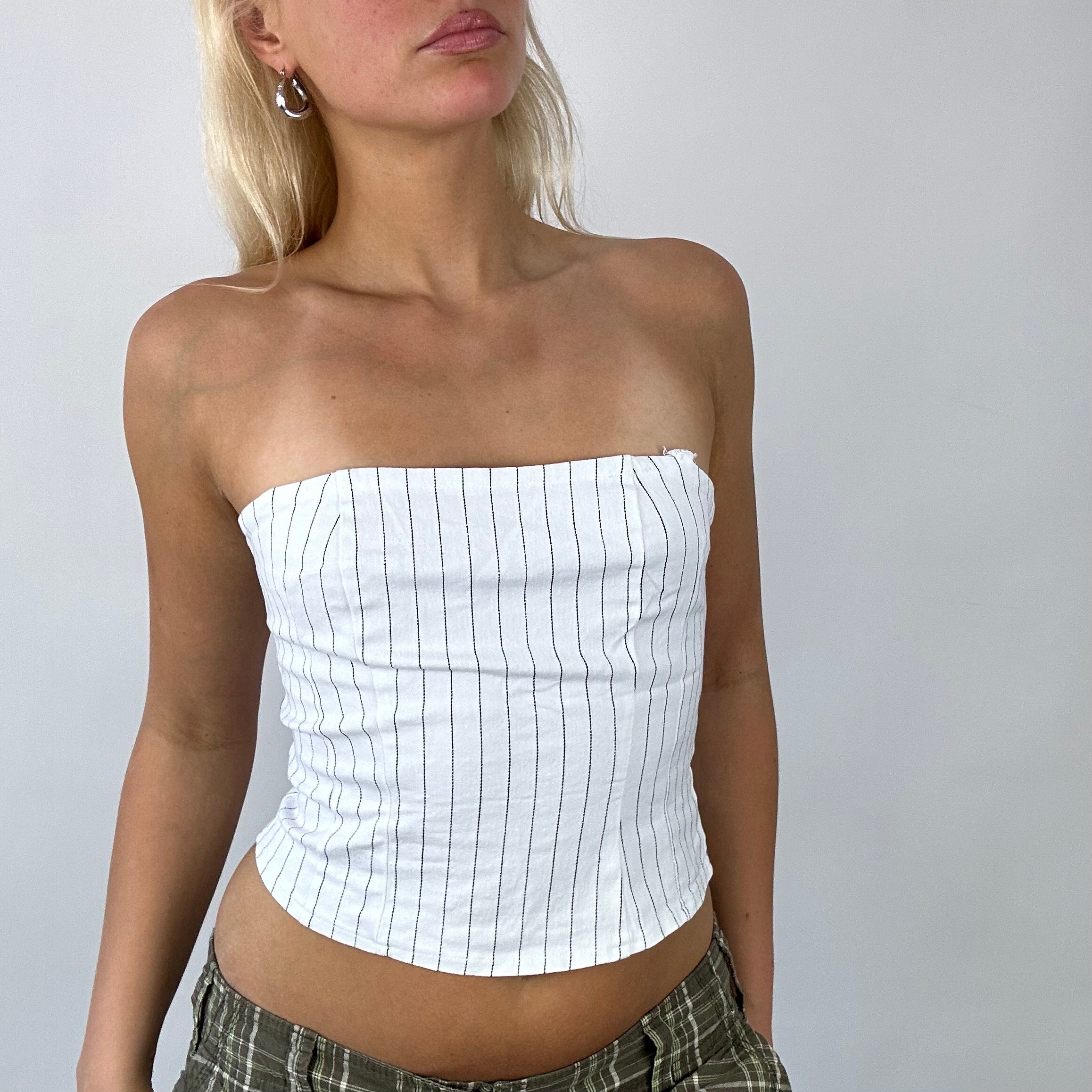 the kaia bandeau in white – remass