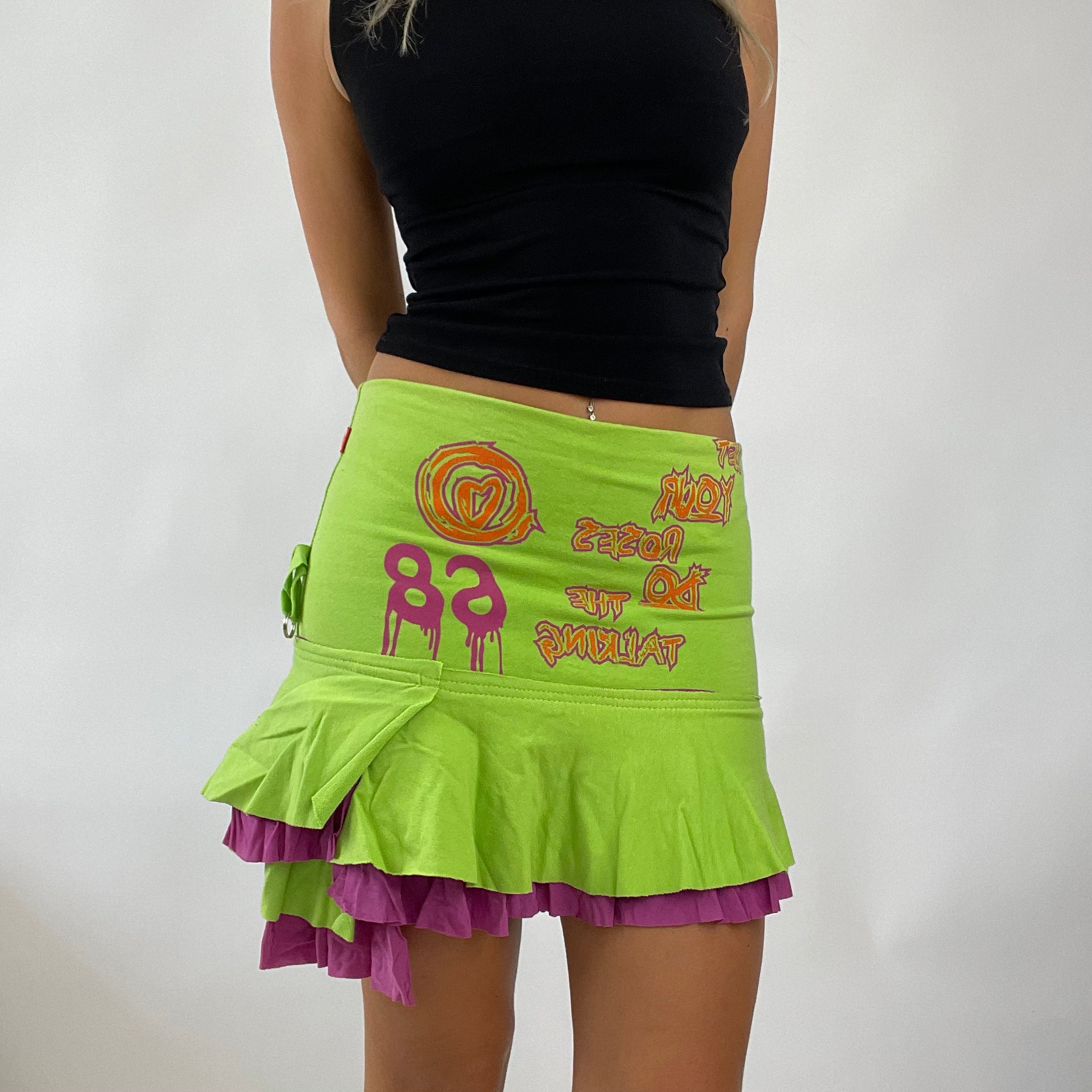 Ruffle mini skirt clearance 5t