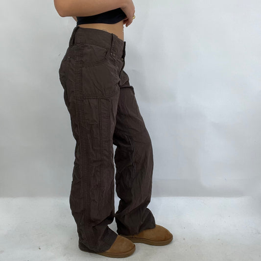 CARRIE BRADSHAW DROP | medium brown next cargo trousers