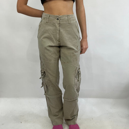 CARRIE BRADSHAW DROP | medium beige cargo trousers