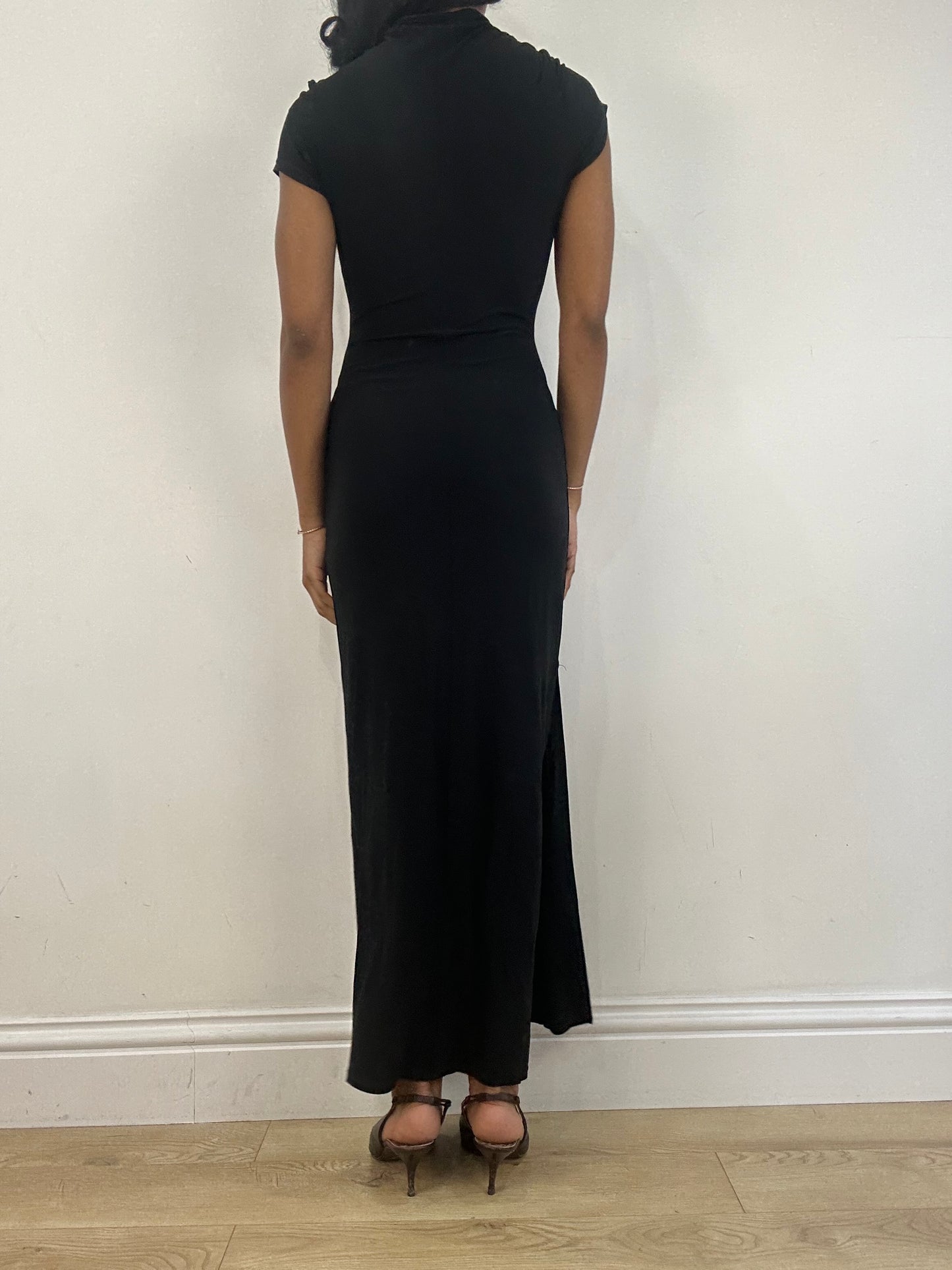 vintage edit fifteen | small black lipsy maxi dress