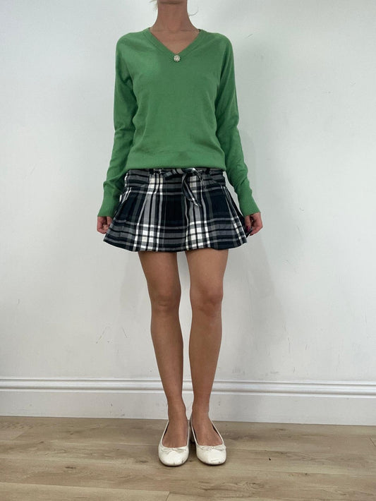 st patrick’s day | medium green v neck jumper