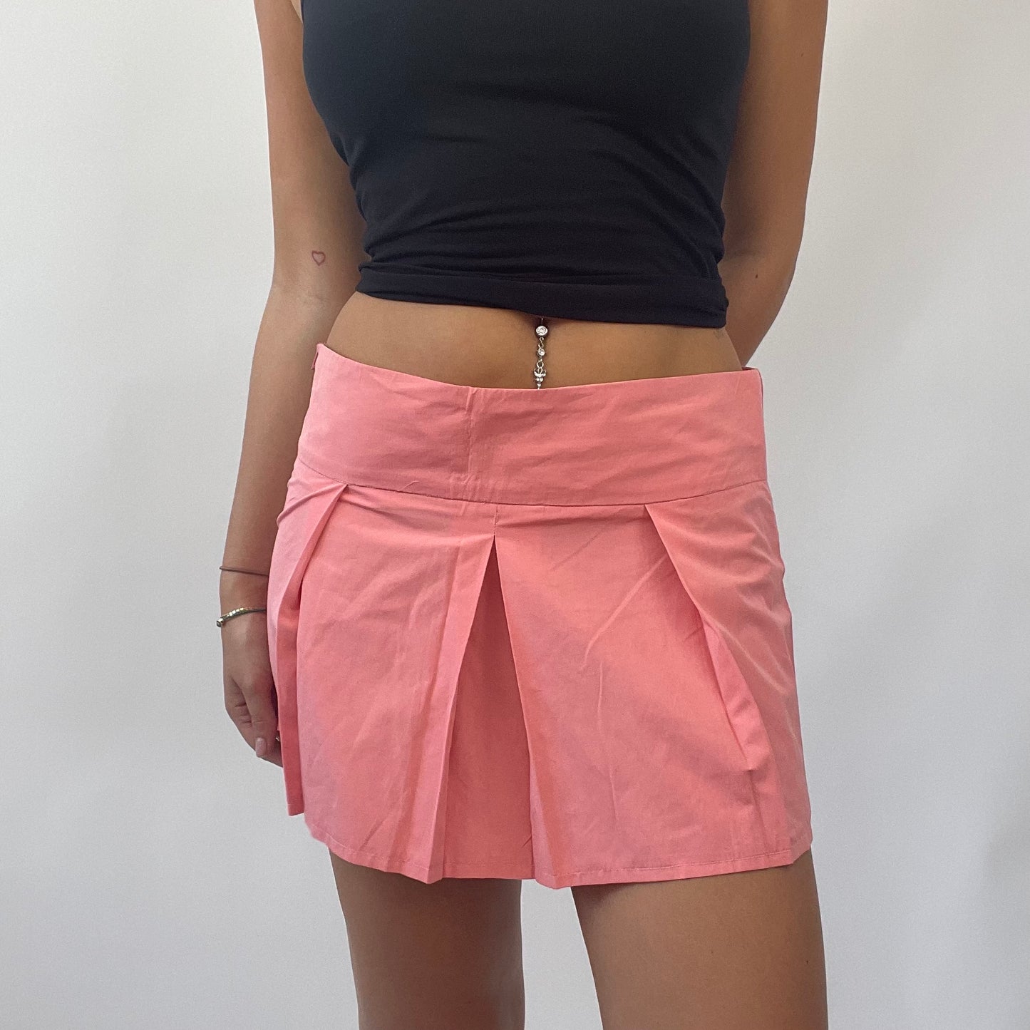 💻OLIVIA RODRIGO DROP | small pink pleated mini skirt