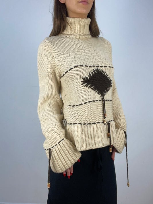 BEST PICKS | extra small cream knit jumper