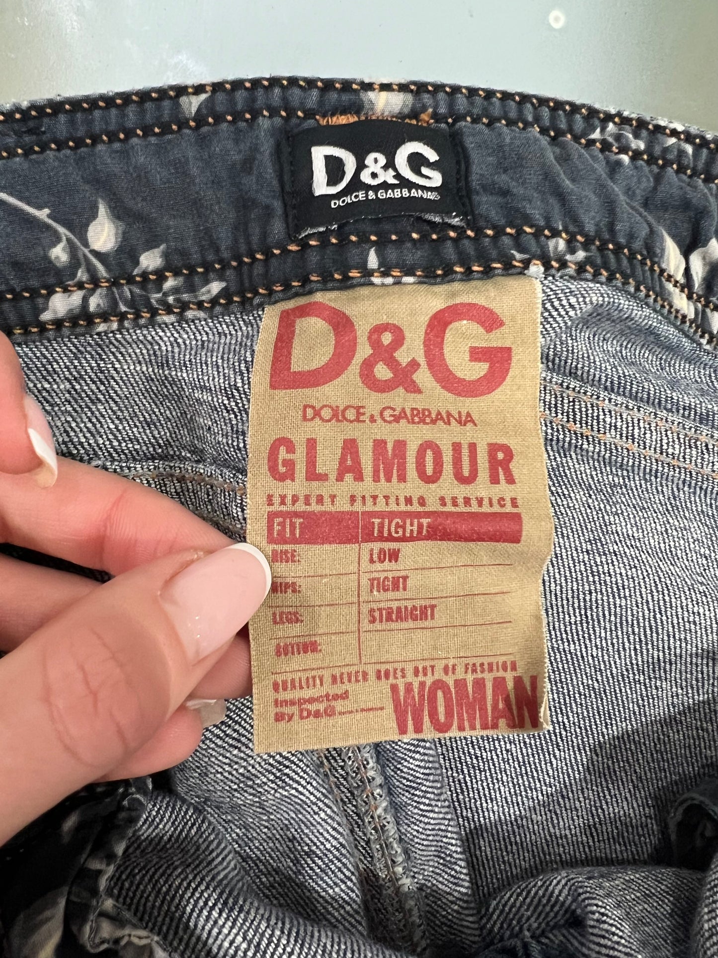 BEST PICKS | extra small dolce and gabbana capri jeans