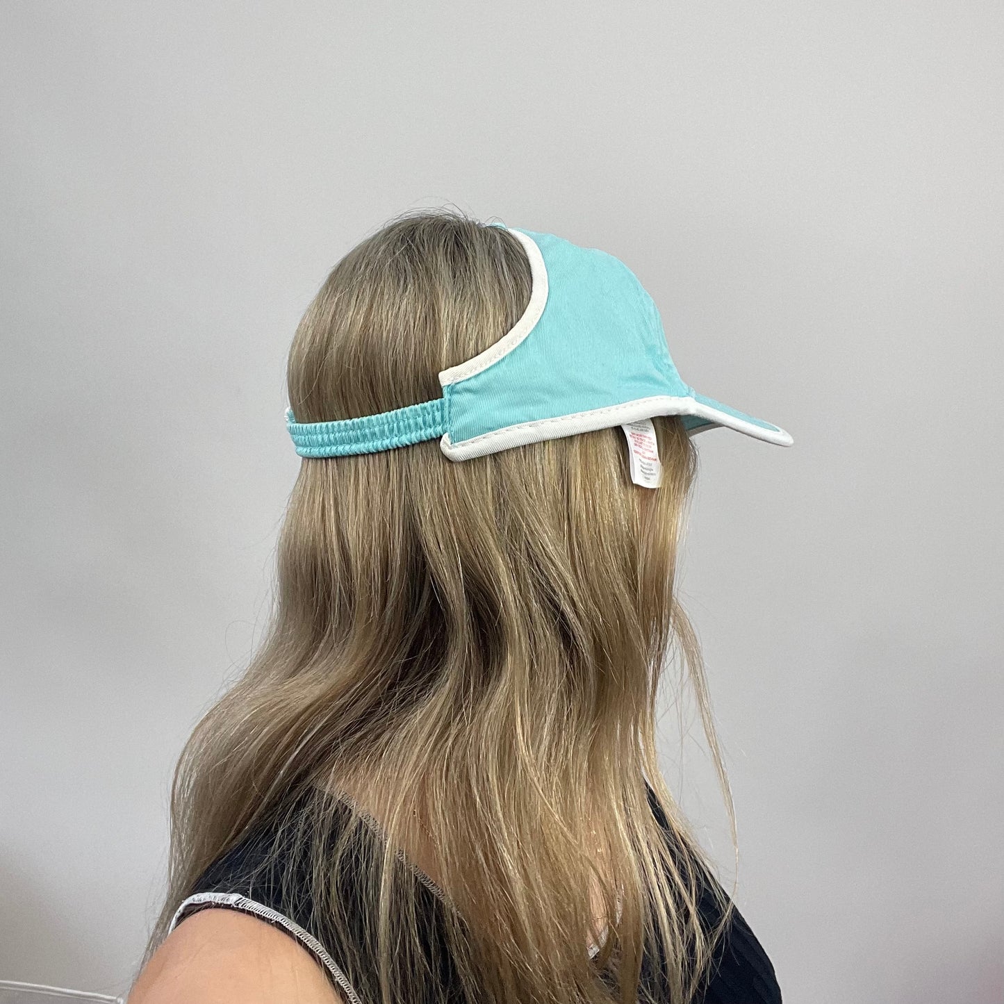 ELEVATED SPORTSWEAR DROP | light blue elle visor style hat