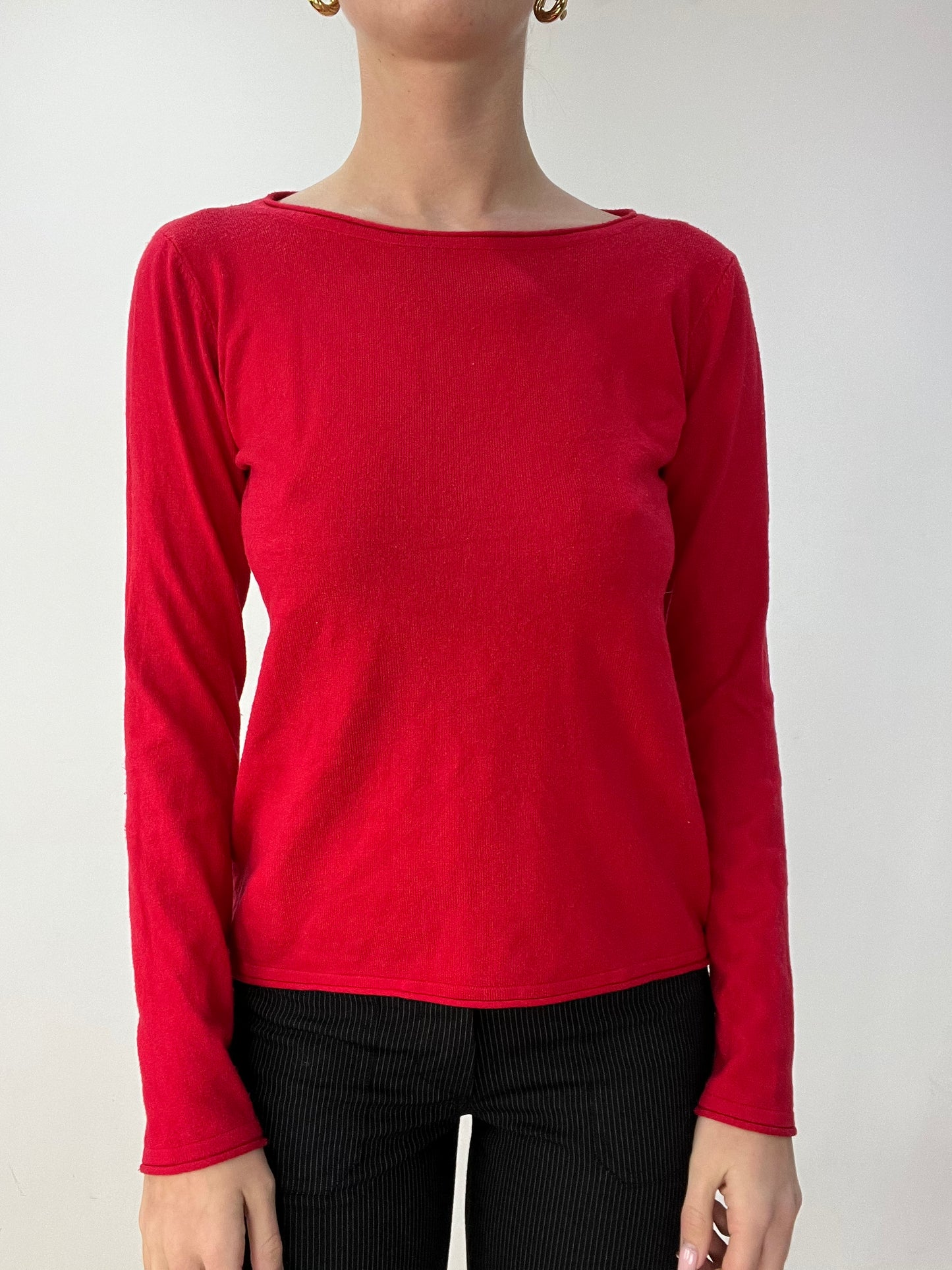 BEST PICKS | medium red long sleeve jumper