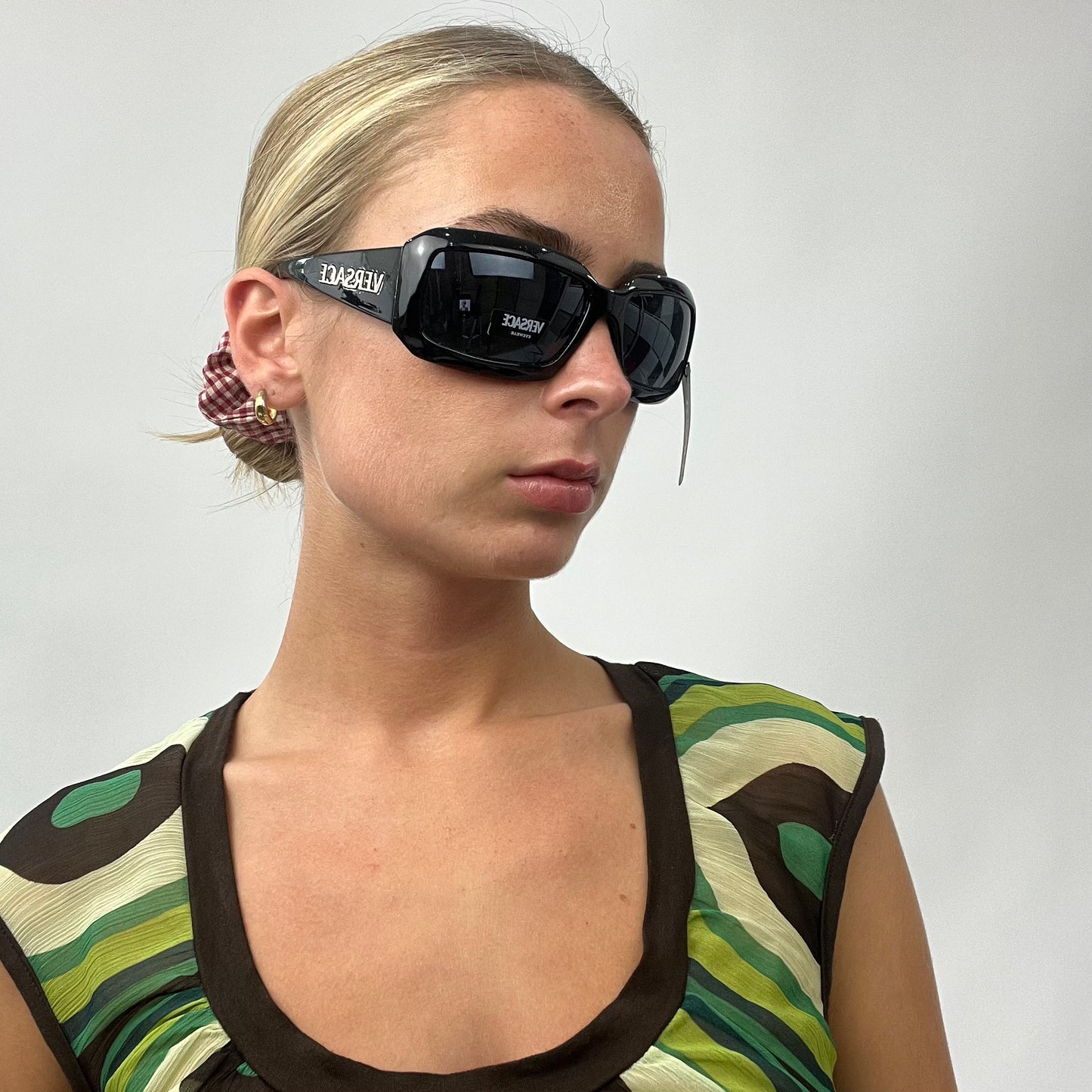 SUMMER SOLSTICE DROP | black versace style sunglasses