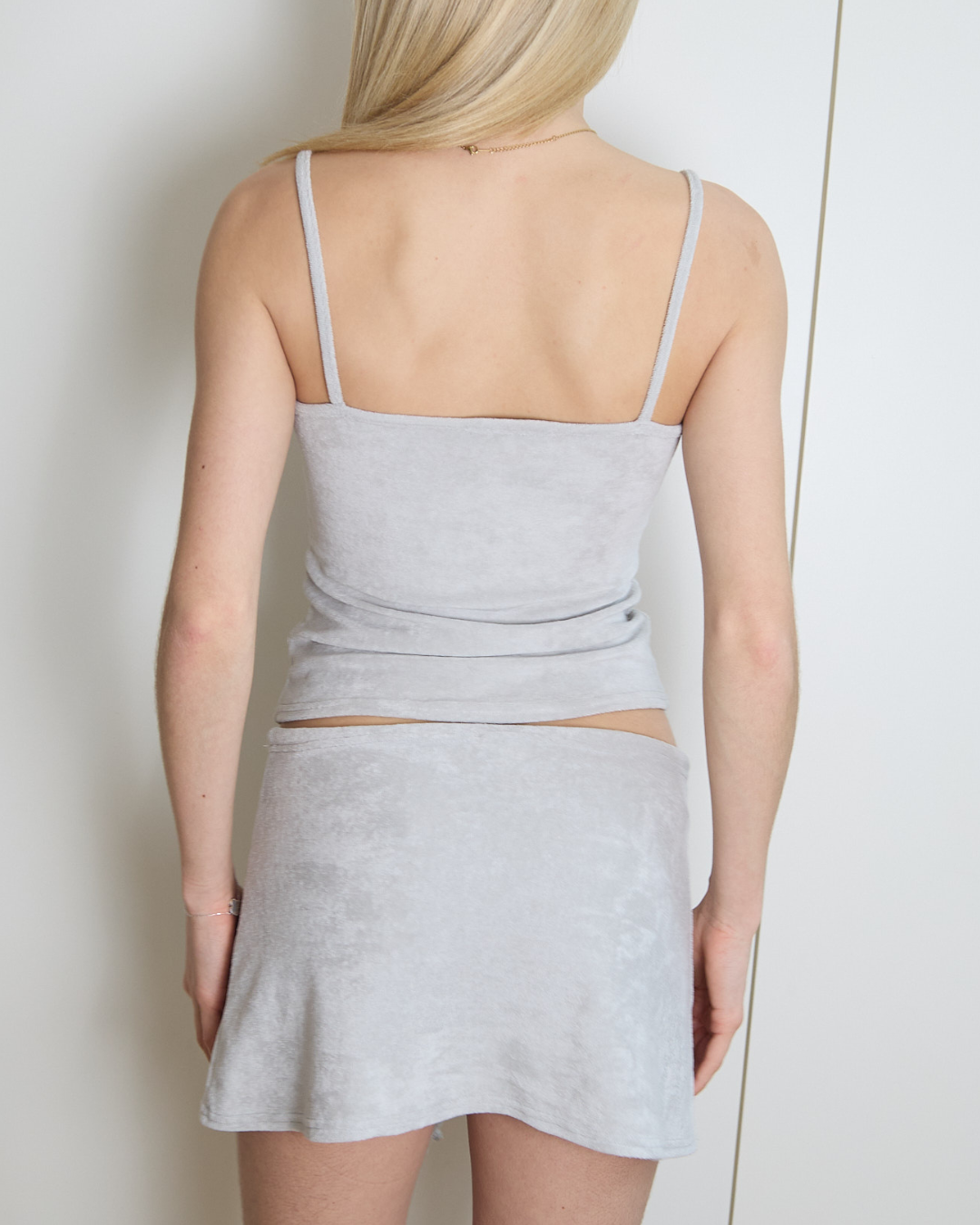 the cosies cami in moonstone grey