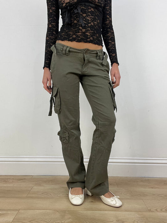 BONFIRE NIGHT | small khaki cargo trousers