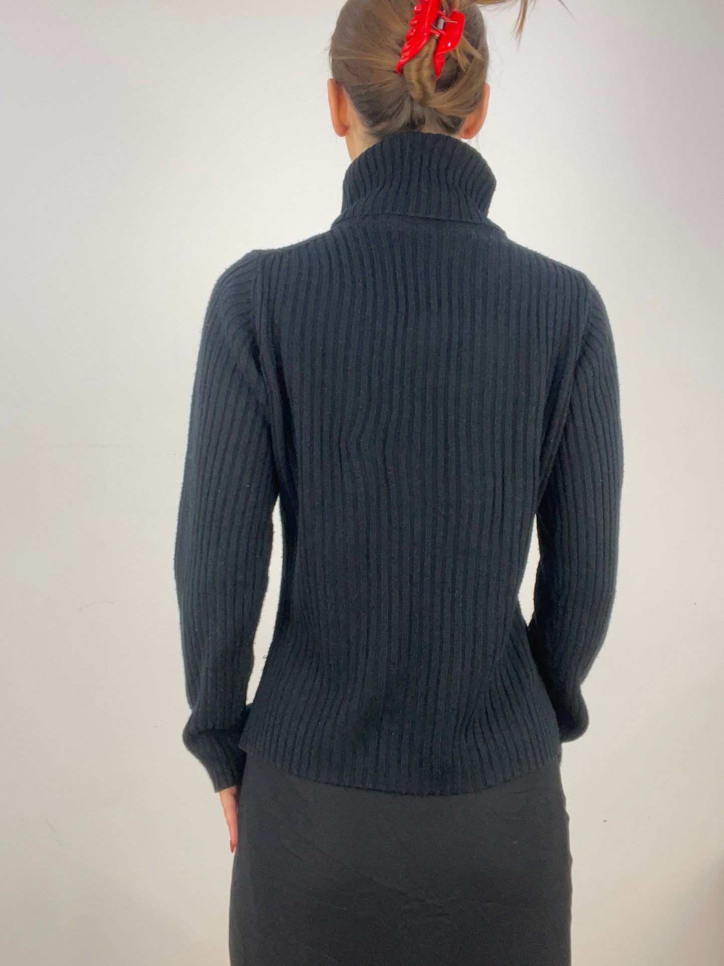 BEST PICKS | extra small black turtle neck jumper