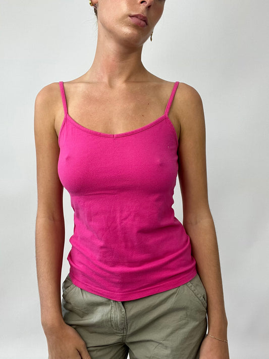 PUB GARDEN DROP | small pink v neck cami