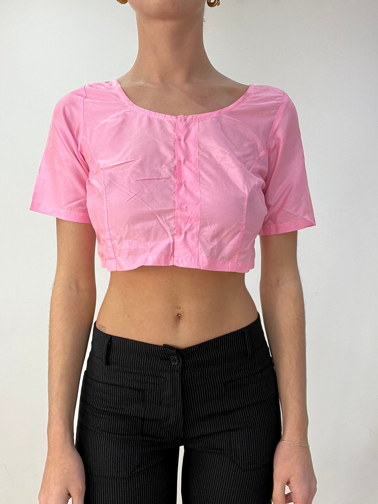 BEST PICKS | small baby pink crop top