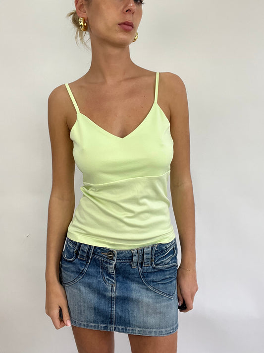 COACHELLA DROP | small green vest top