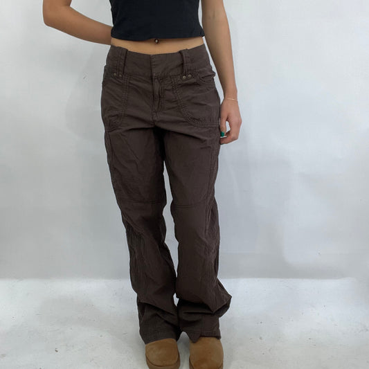 CARRIE BRADSHAW DROP | medium brown next cargo trousers