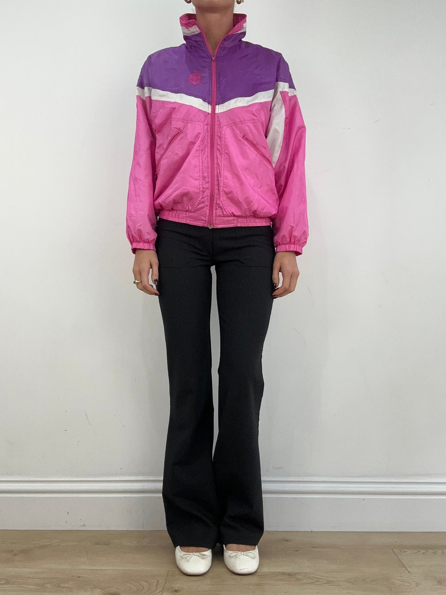 WINTER ESSENTIALS | small pink and purple windbreaker