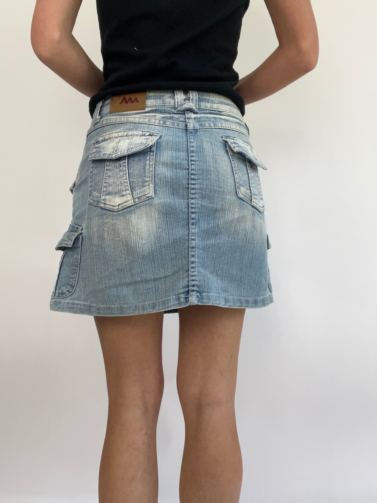 💻 MADELINE ARGY DROP | small blue denim skirt