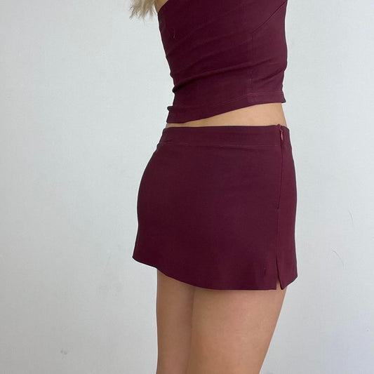 * SAMPLE SALE | medium lola skirt in berry burgundy