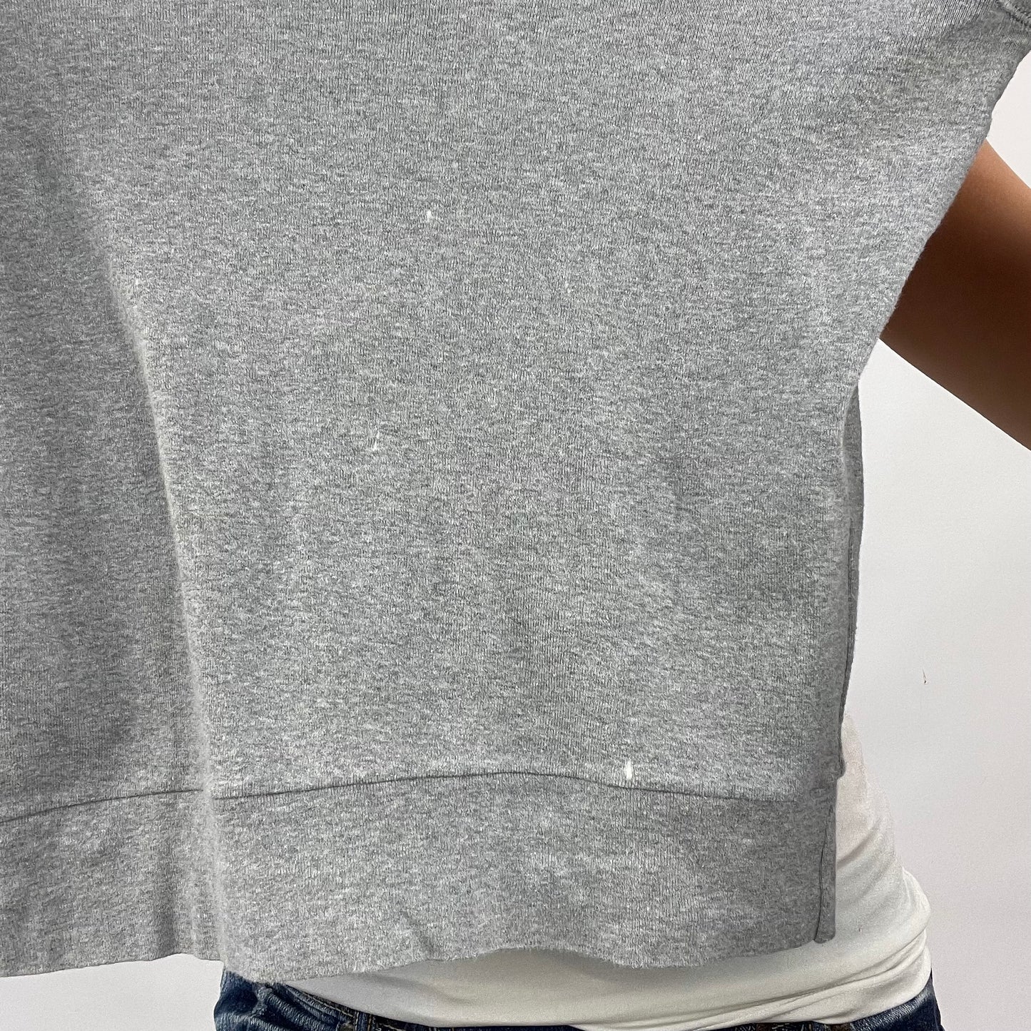 GIRL CORE DROP | small grey emporio armani jumper