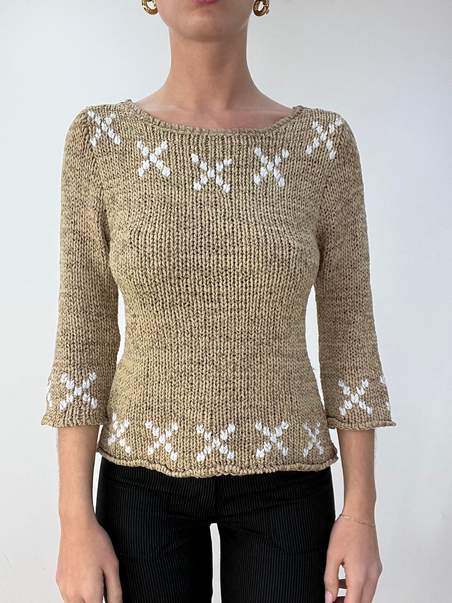 BEST PICKS | medium beige knitted jumper