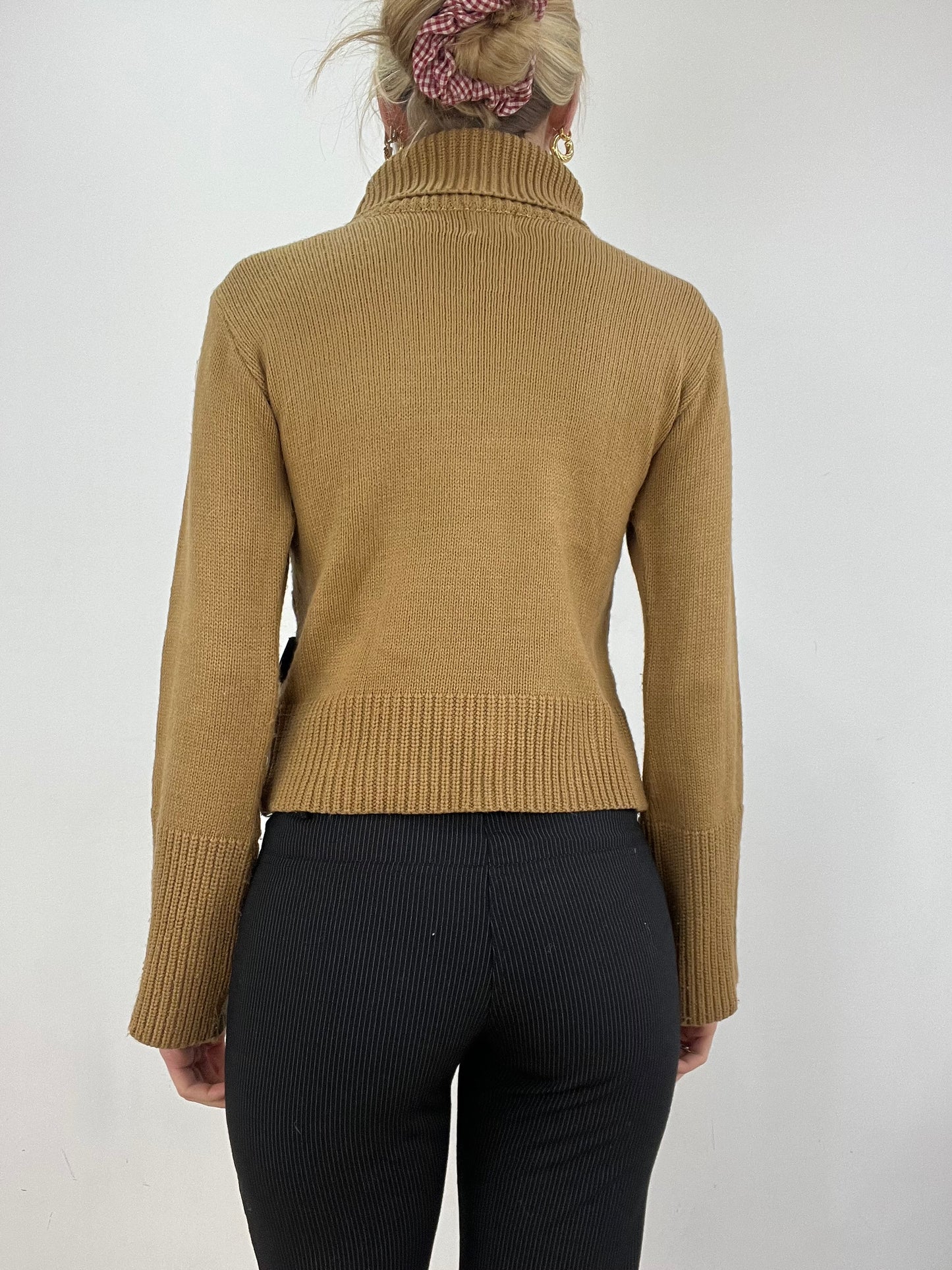 vintage edit six | small brown dolce and gabbana roll neck jumper