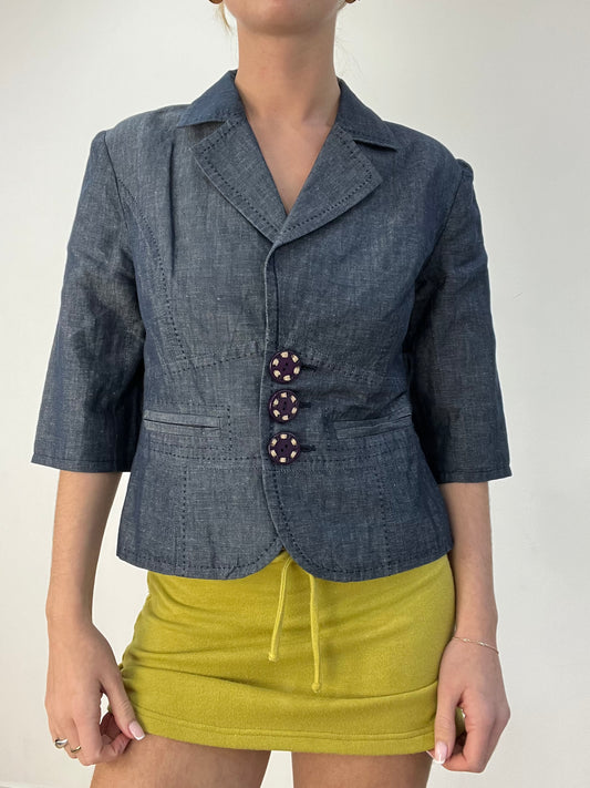 BEST PICKS | medium blue denim style morgan de toi jacket