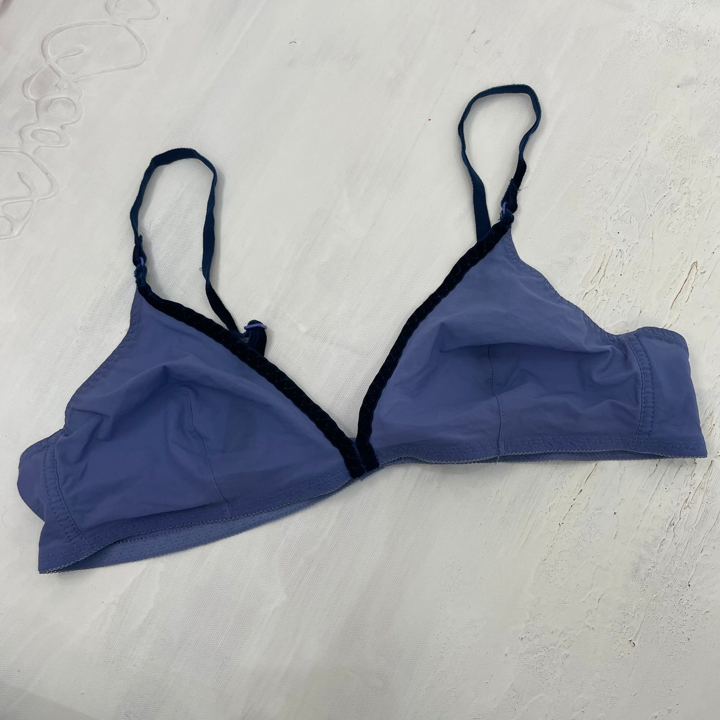 💚 GALENTINES DAY BRA | small blue mesh bra