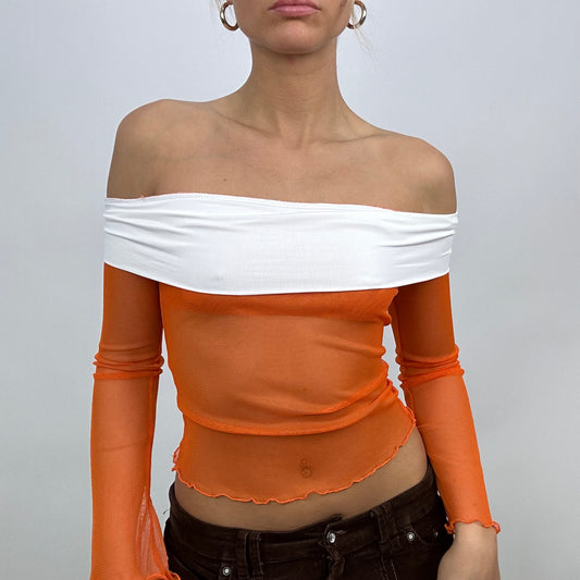 #53 SAMPLE SALE | one size long sleeve orange mila