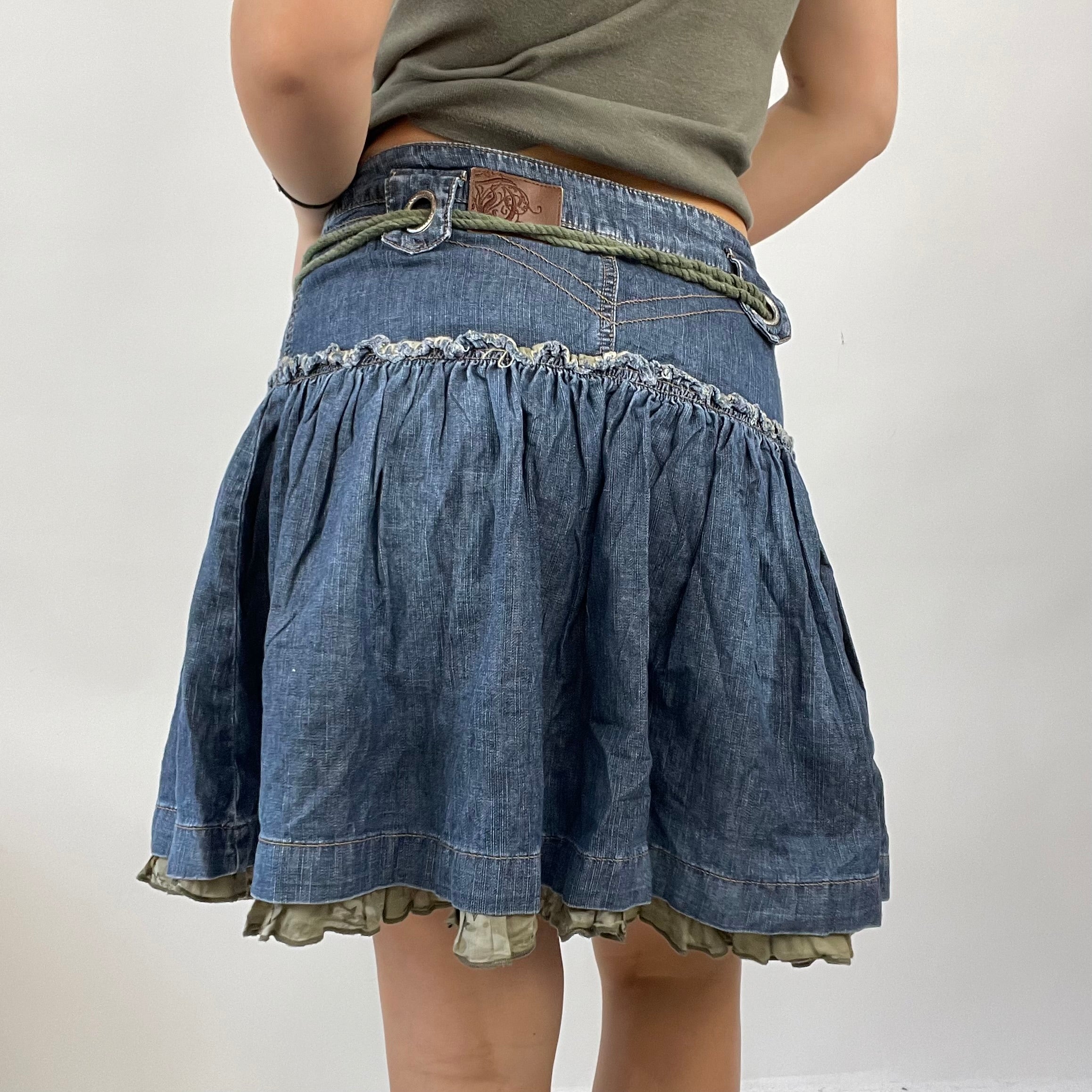 Rope shop belt skirt