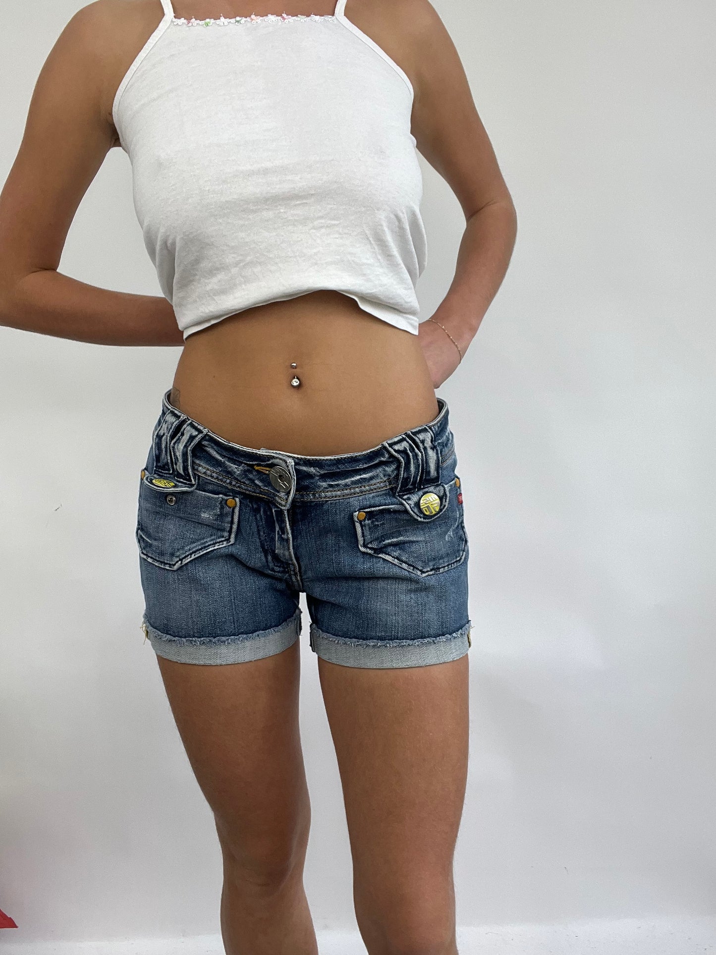 COACHELLA DROP | small miss sixty blue denim shorts