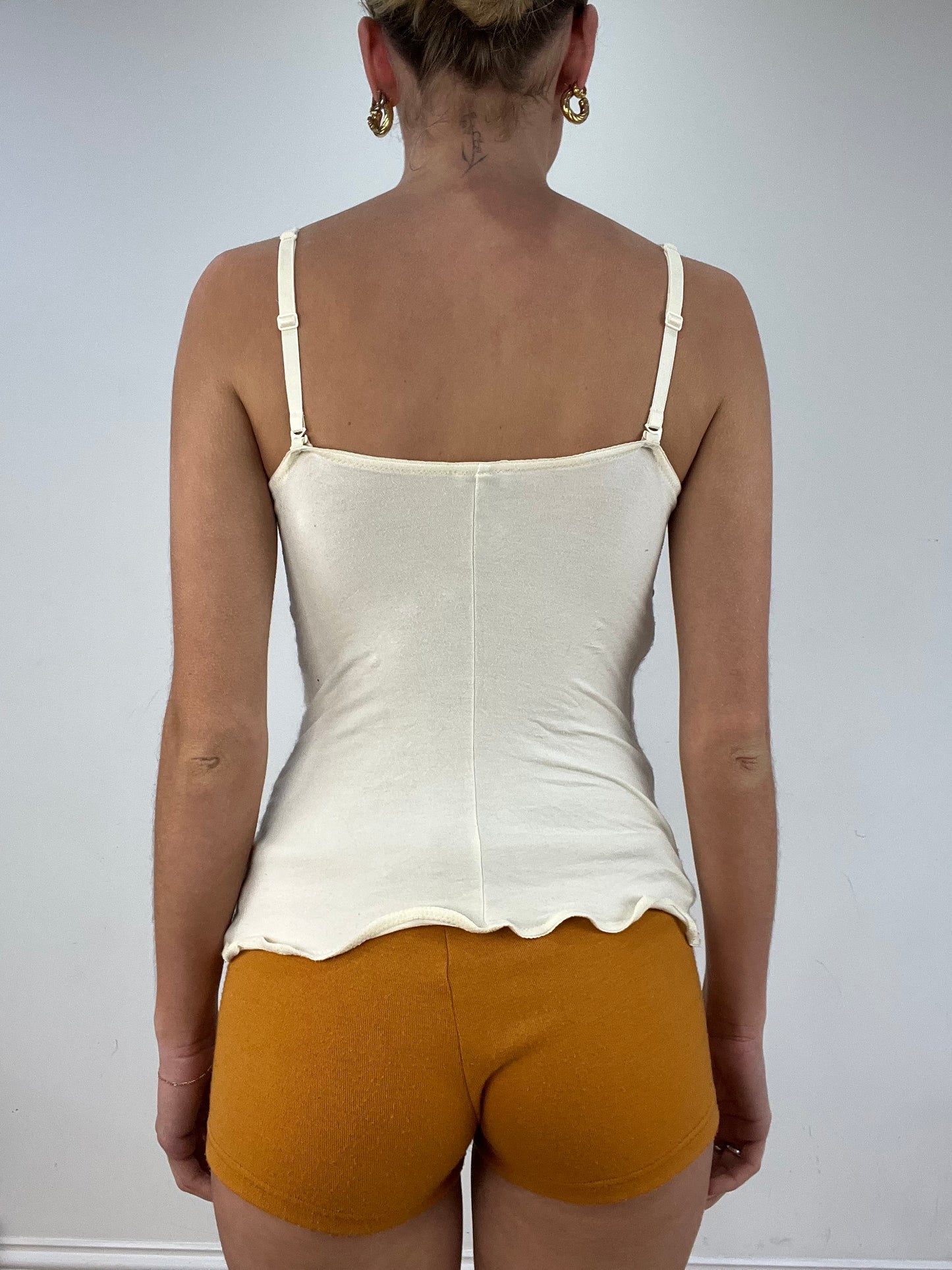 vintage edit nine: part two | medium white intimissimi corset style top