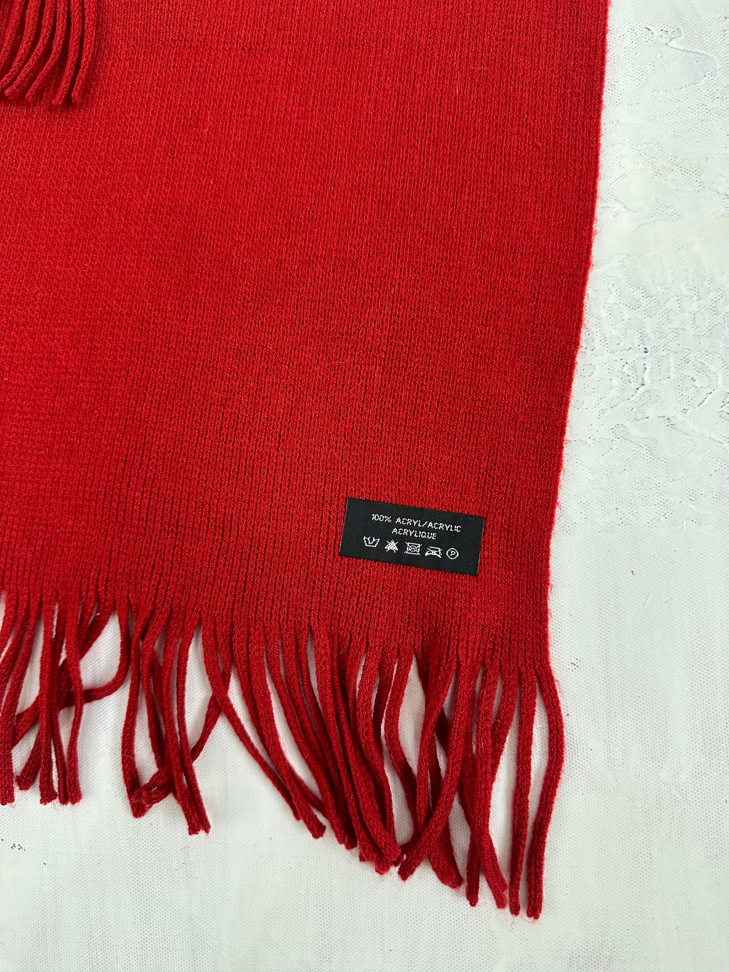 💻BEST PICKS | one size red tassel scarf