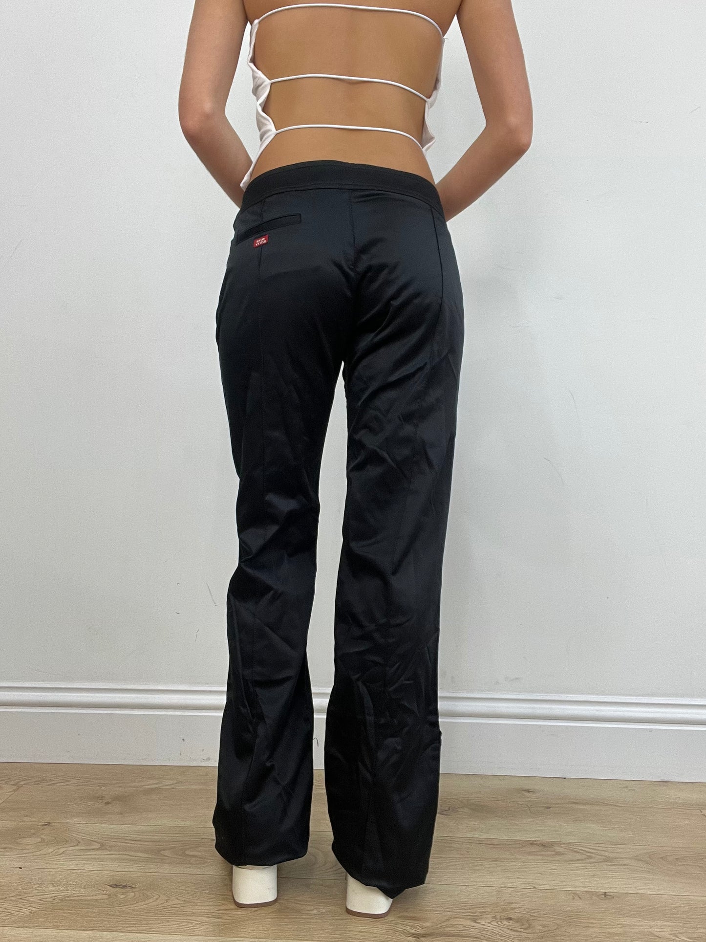 vintage drop 1 | large black miss sixty trousers