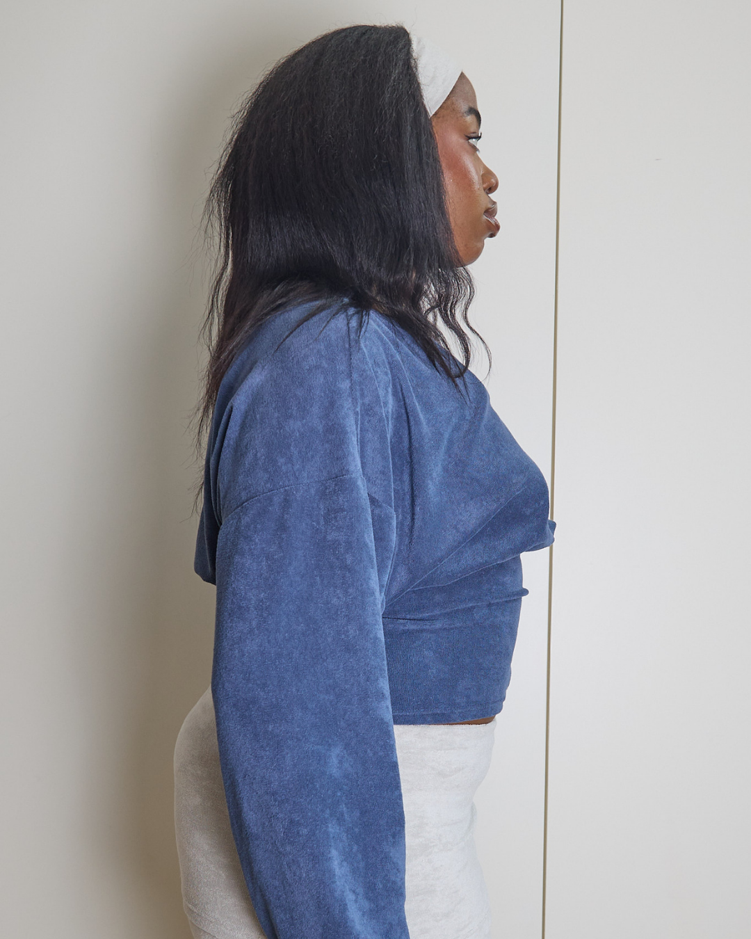 the cosies sweatshirt in ocean blue