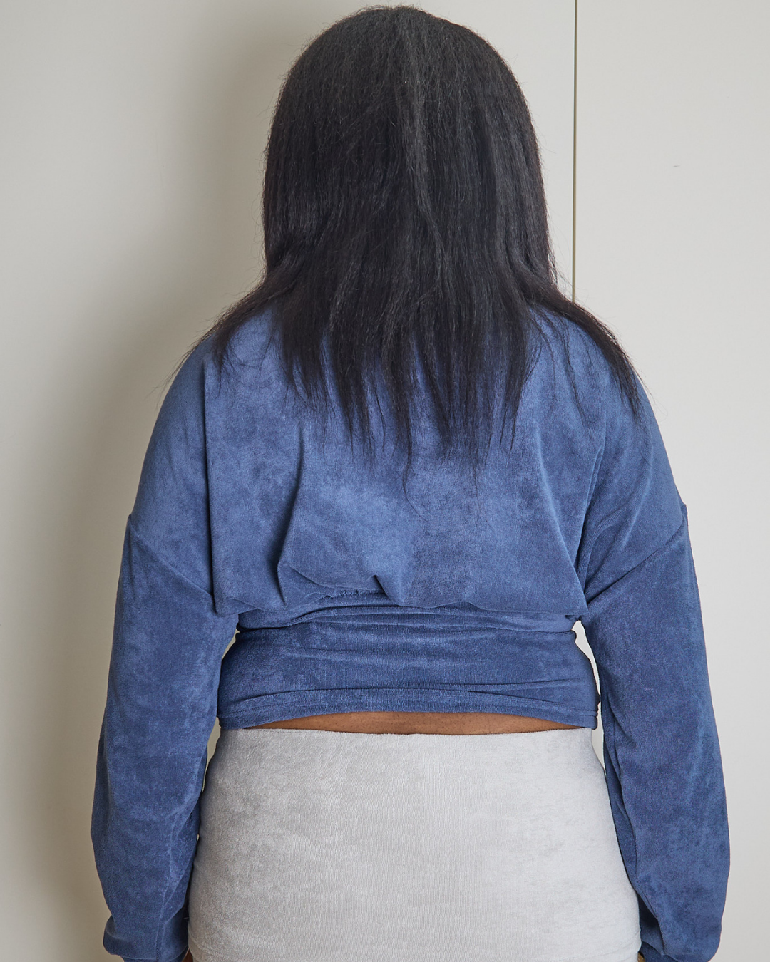 the cosies sweatshirt in ocean blue