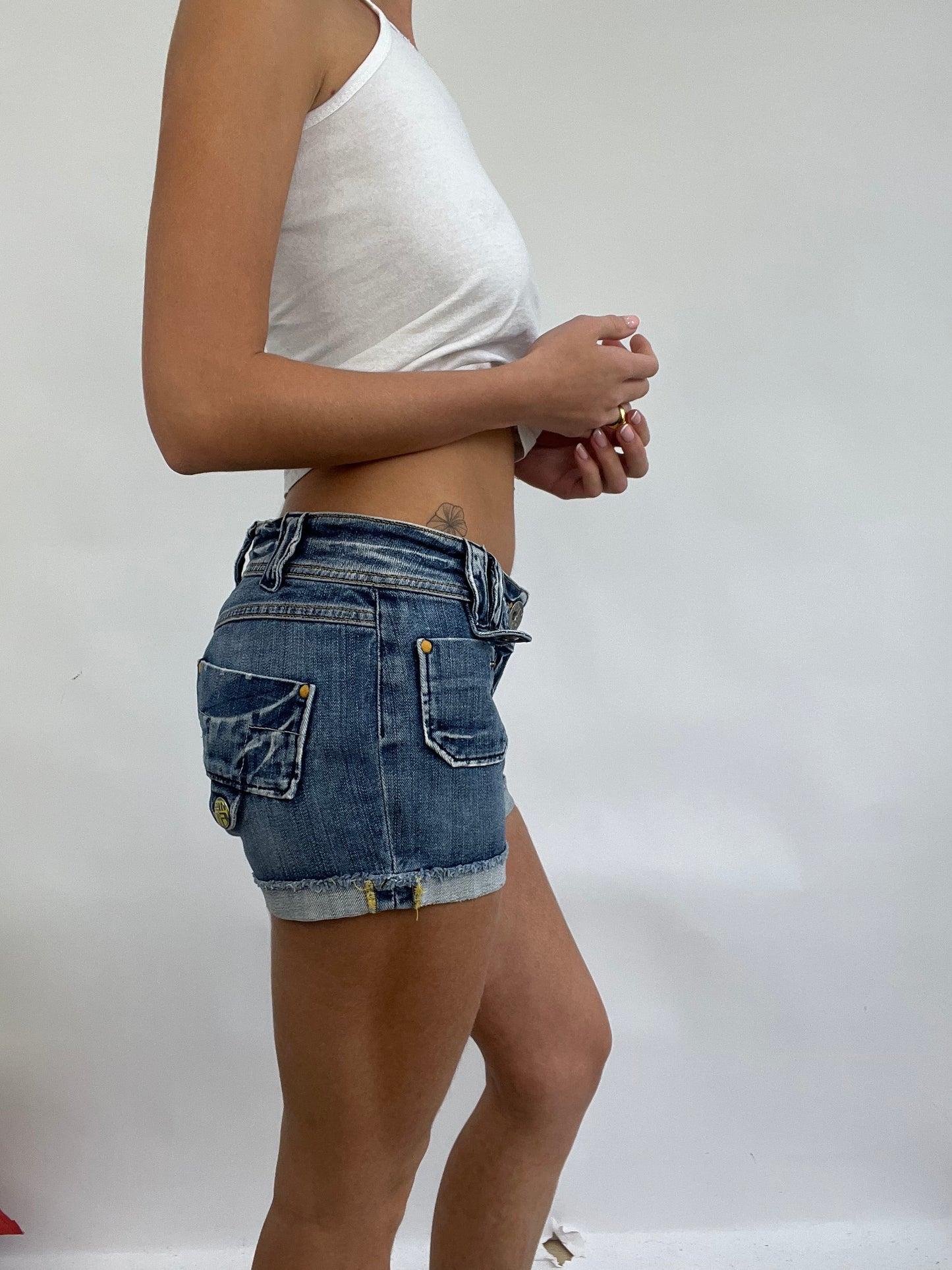 COACHELLA DROP | small miss sixty blue denim shorts