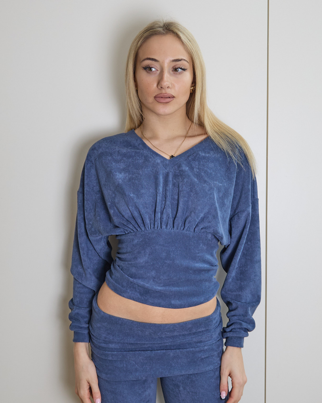 the cosies sweatshirt in ocean blue