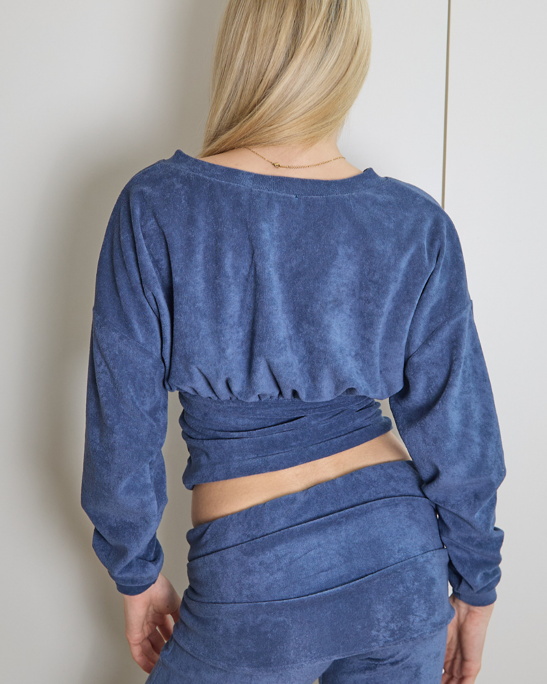 the cosies sweatshirt in ocean blue