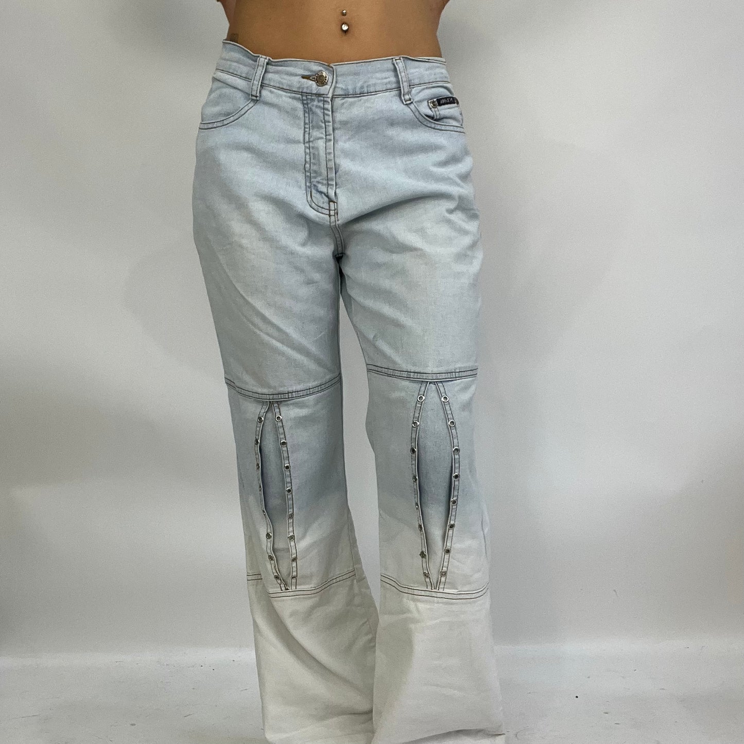 SUMMER ‘IT GIRL’ DROP | light wash denim flared jeans - small