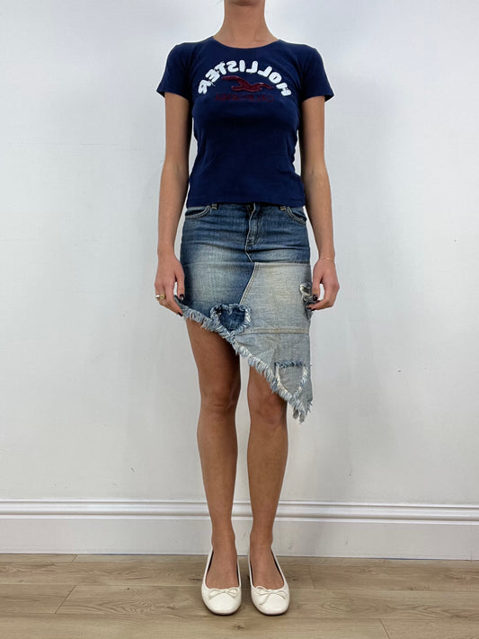 BONFIRE NIGHT | medium hollister blue t-shirt