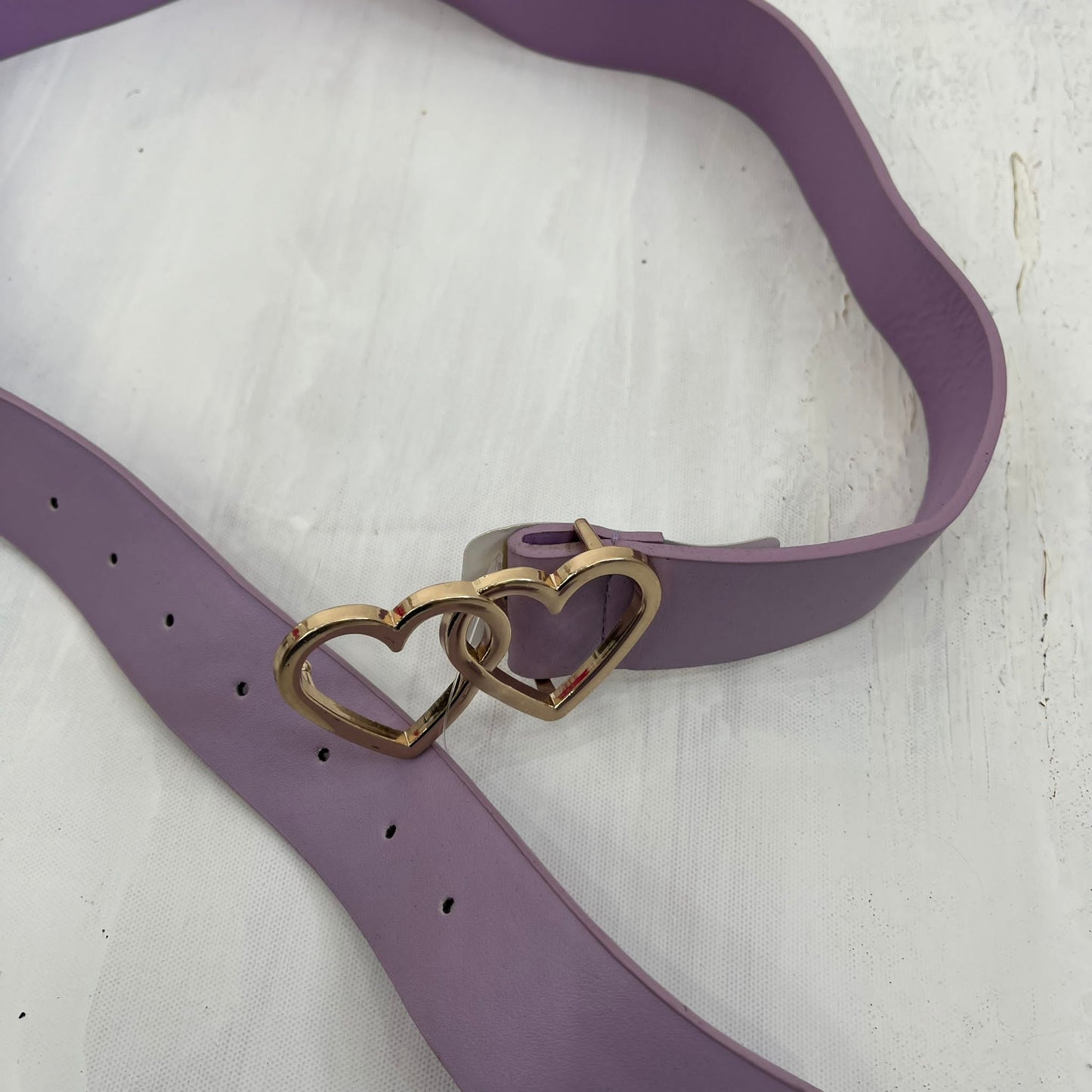 12 DAYS OF XMAS DROP | purple belt with heart buckle