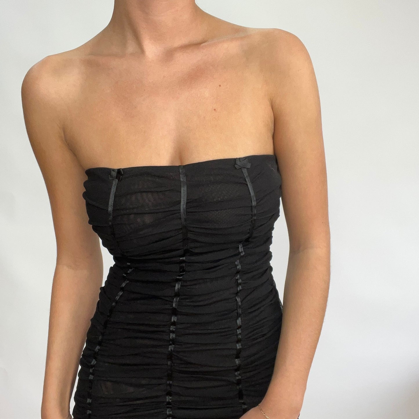 #42 SAMPLE SALE |  extra small black sofia dress