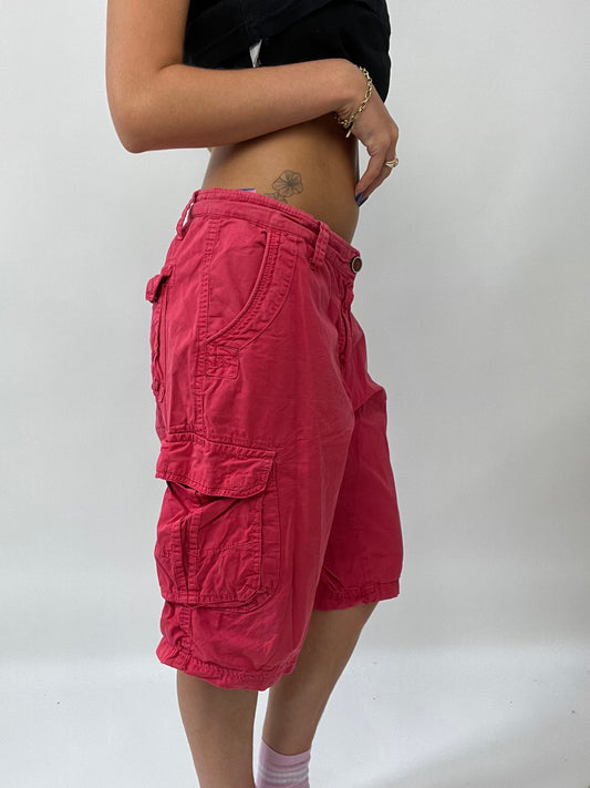 FRUITY DROP | extra extra large red cargo shorts