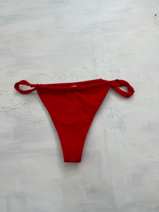 💻 SUMMER SOLSTICE DROP | small red bikini bottoms