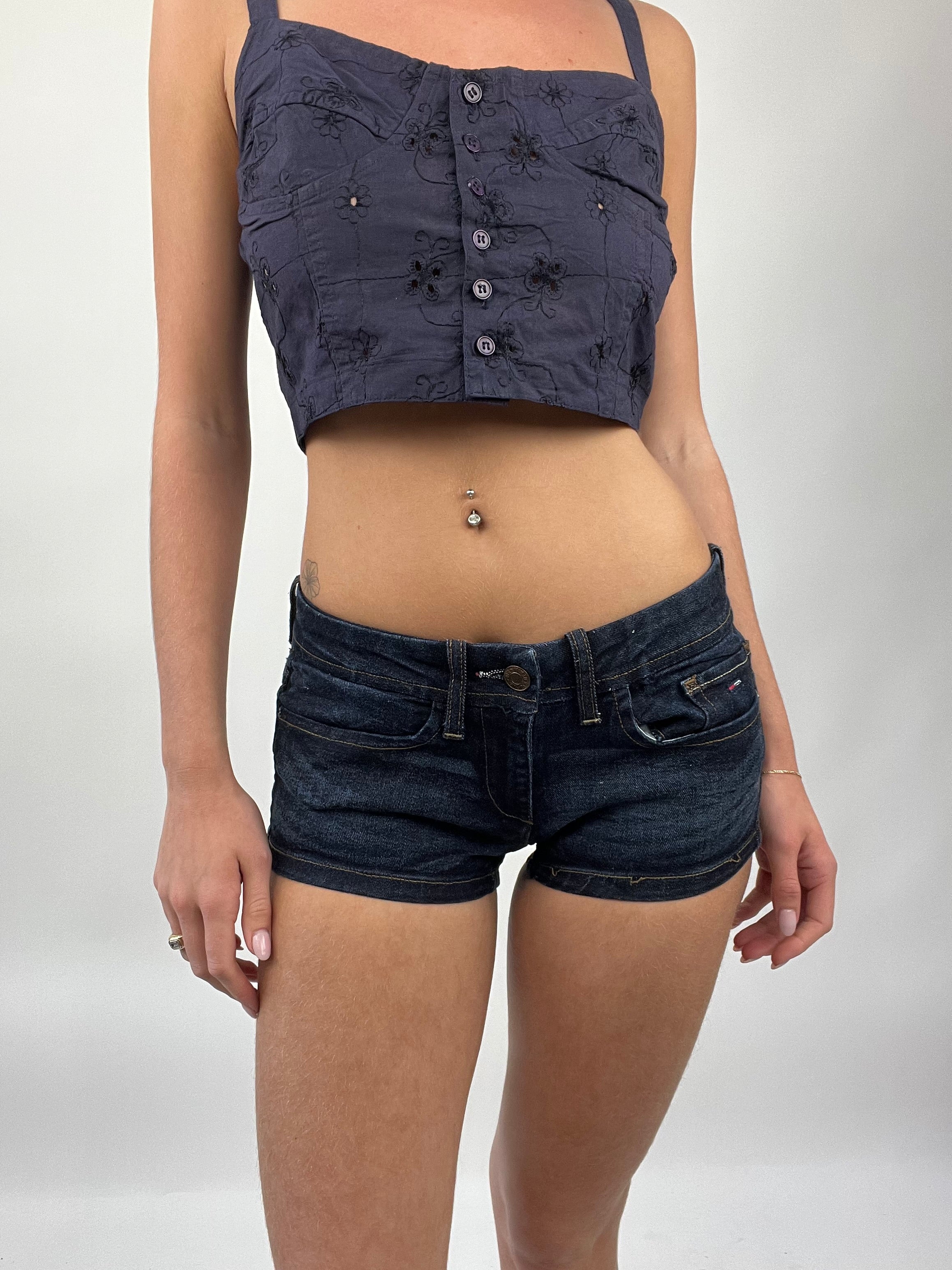 Tommy hilfiger jean shorts sales