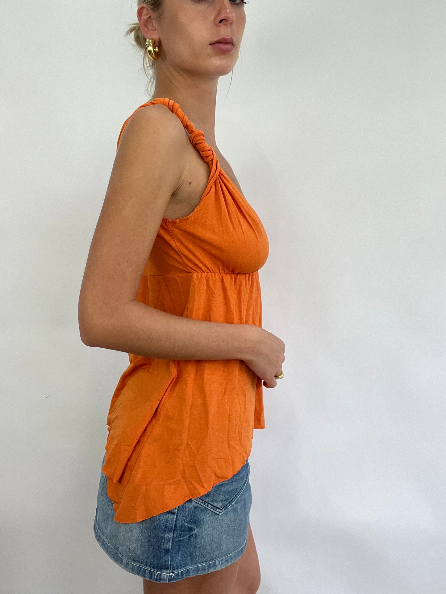 💻 COACHELLA DROP | small orange floaty asymmetric vest