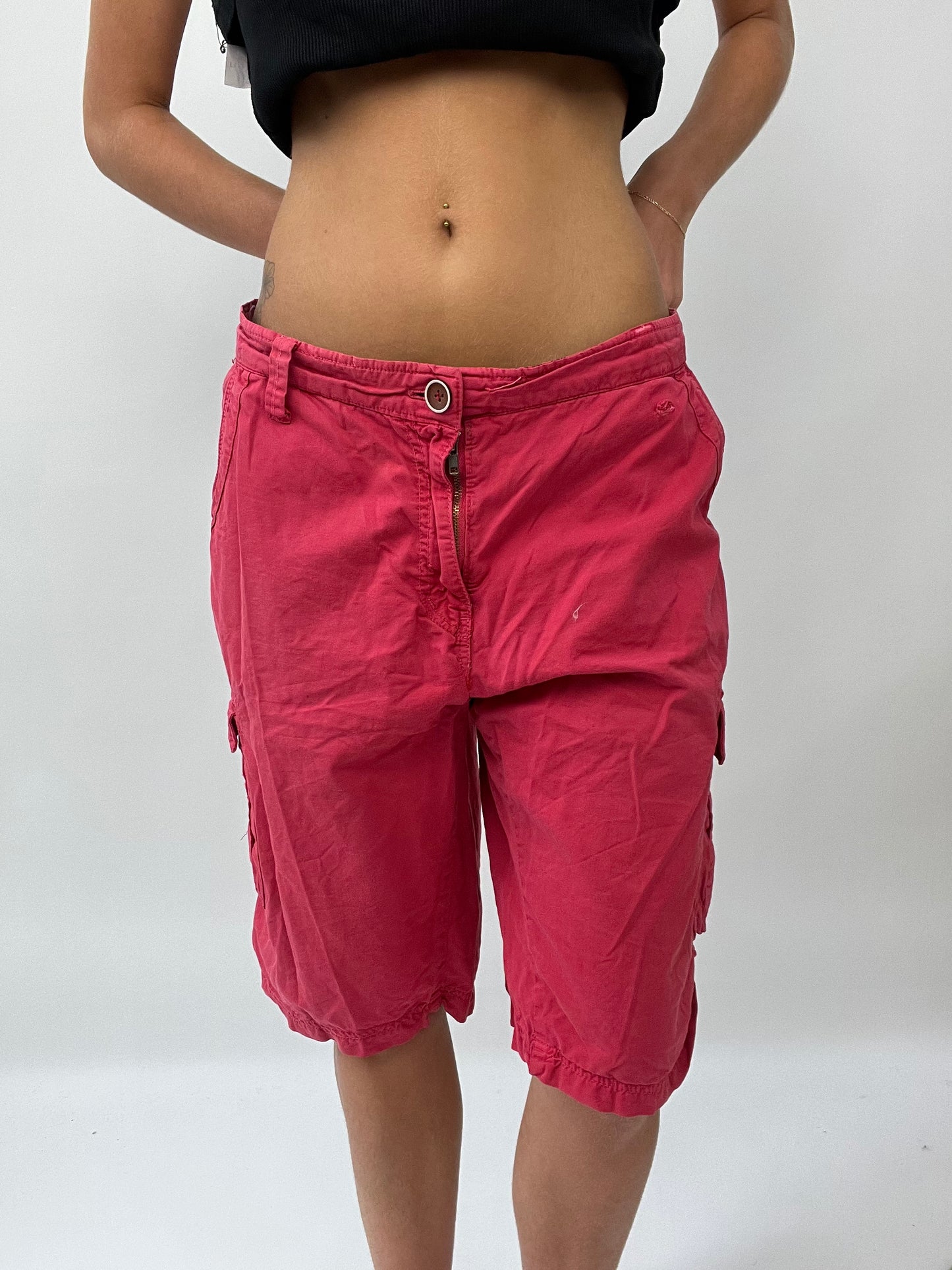 FRUITY DROP | extra extra large red cargo shorts